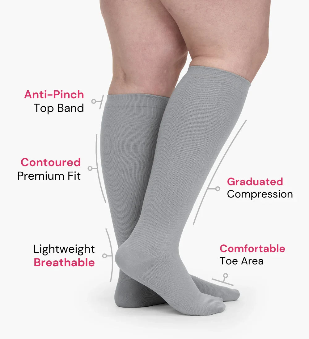 Everstridee™ Original Wide Compression Socks